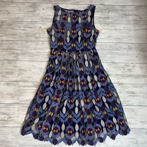 Maeve Lace Overlay Dress Size 0